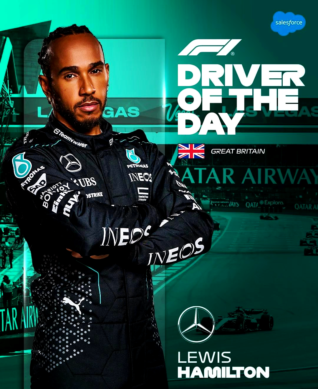 开云平台-梅赛德斯完胜红牛车队，汉密尔顿统治全场